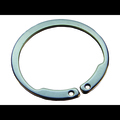Rotor Clip External-E Retaining Ring, Stainless Steel Plain Finish, 1/2 in Shaft Dia SHI-050-SS